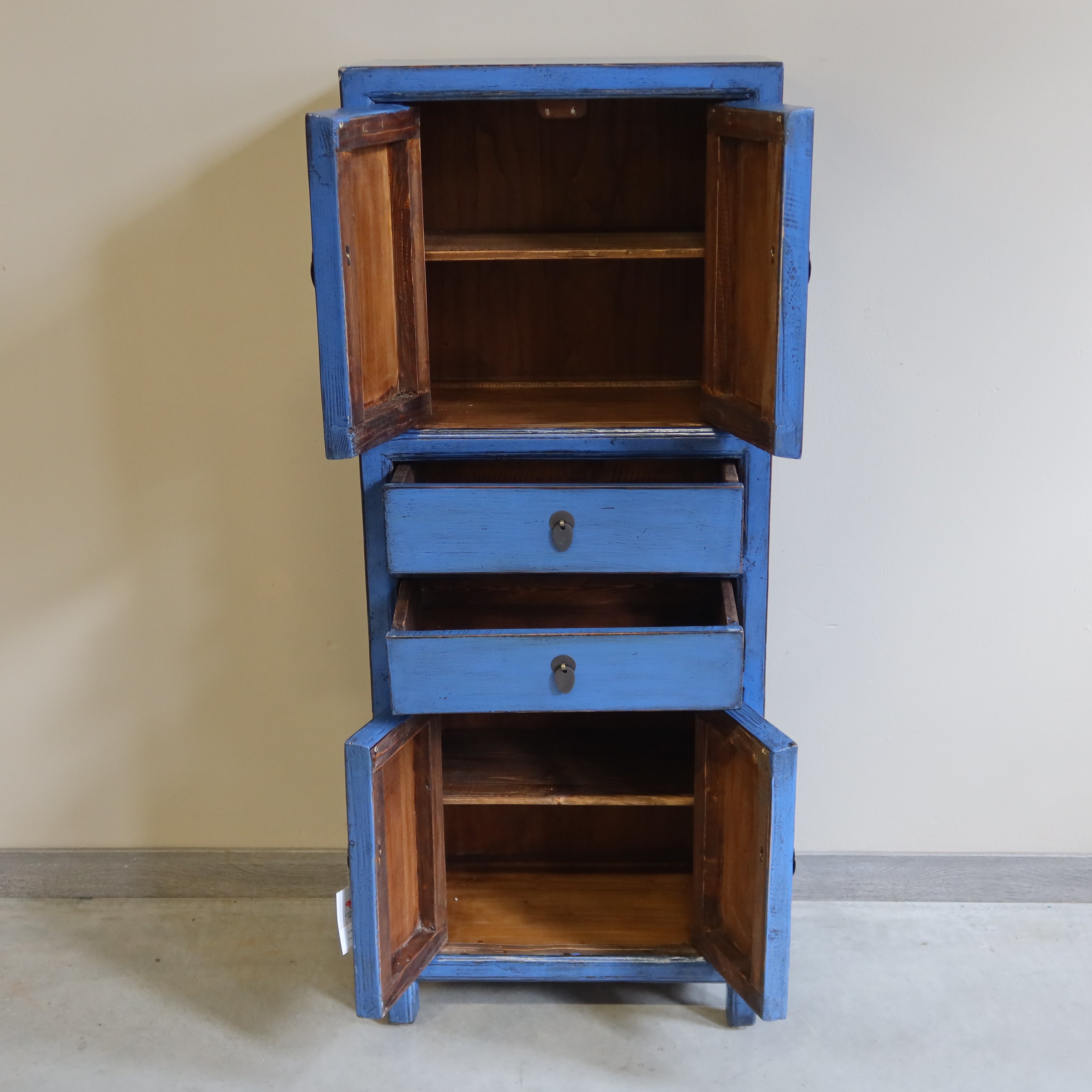 STRETTO ARMADIETTO LACCA BLU