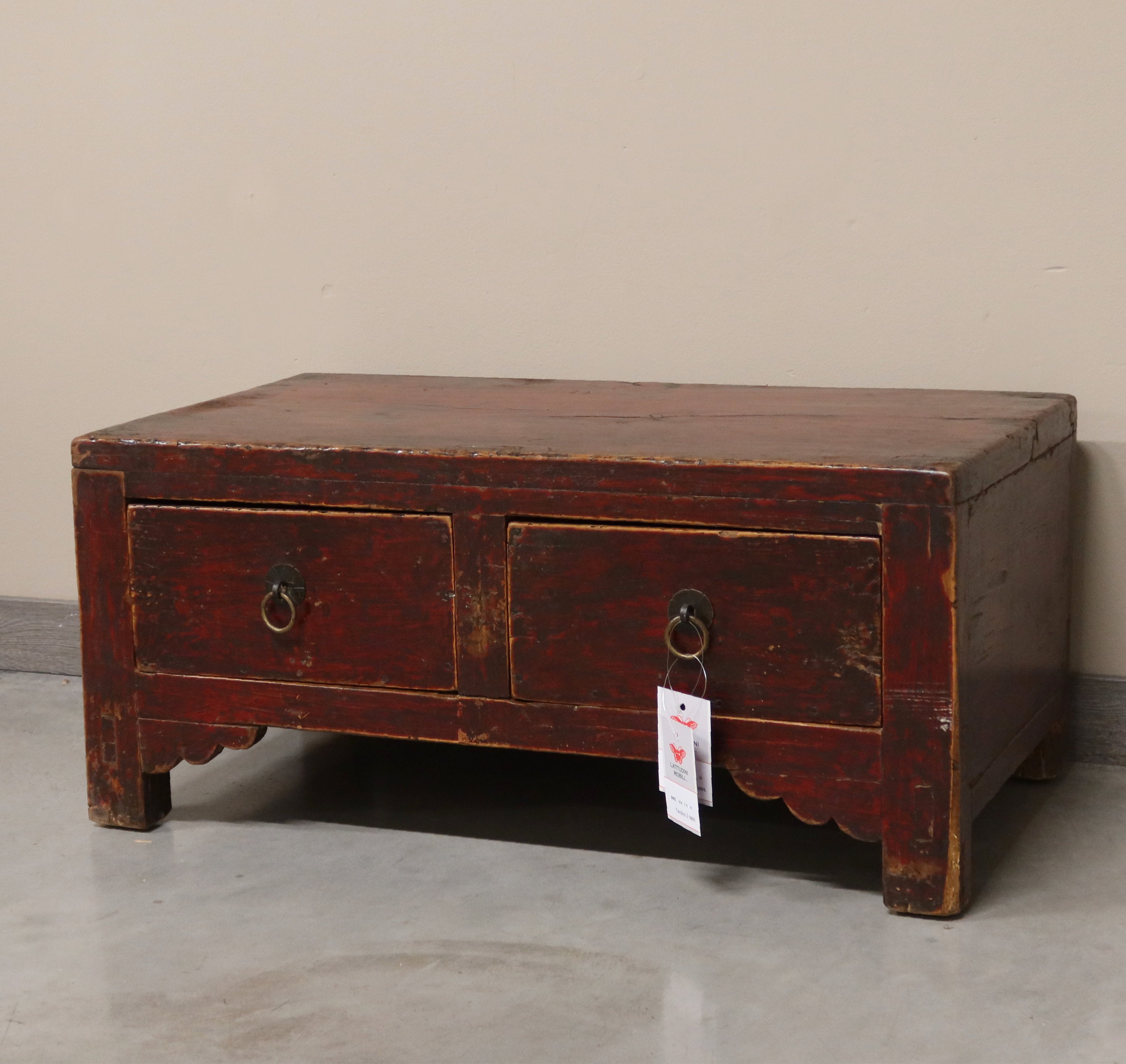 TAVOLINO CINESE 2C BORDEAUX