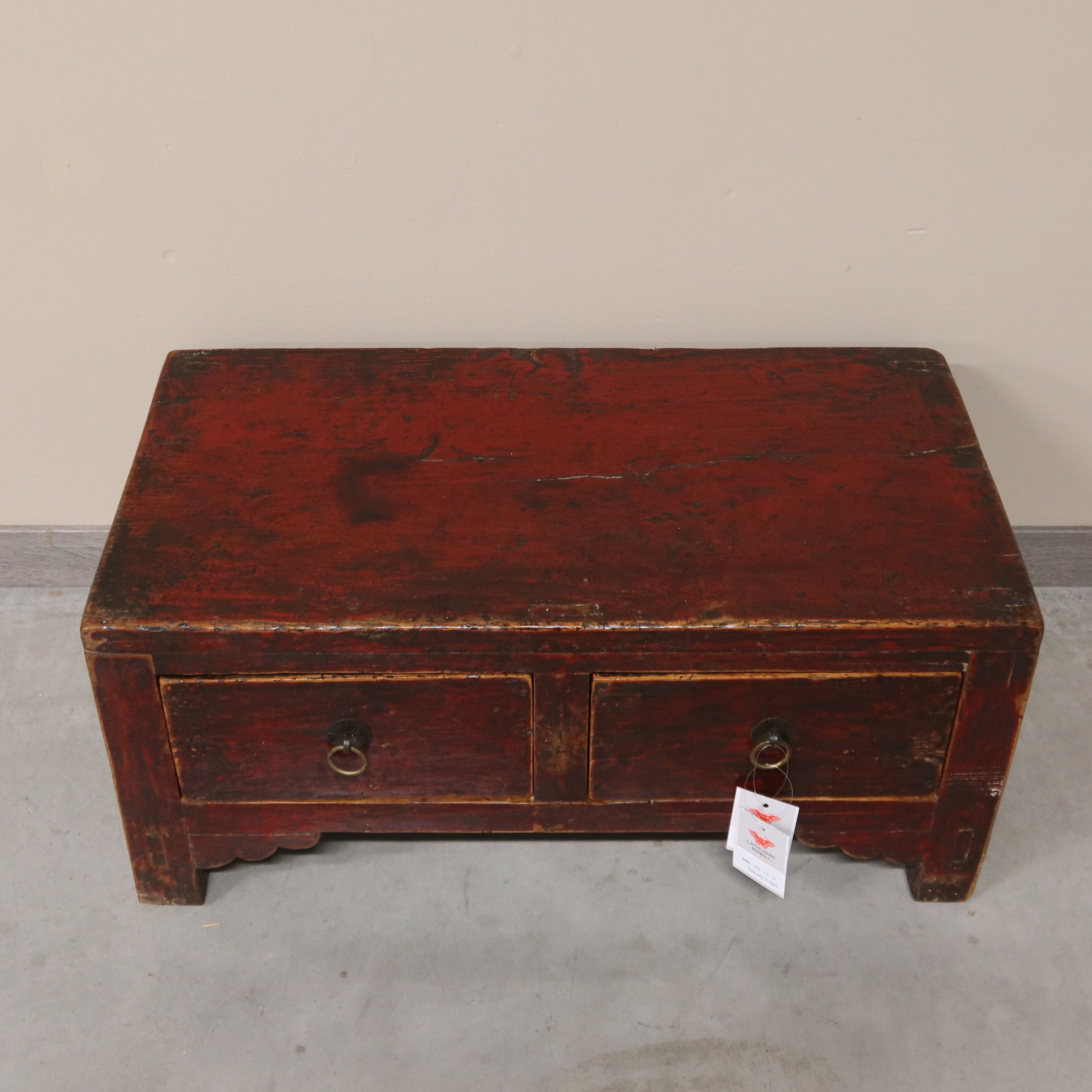 TAVOLINO CINESE 2C BORDEAUX