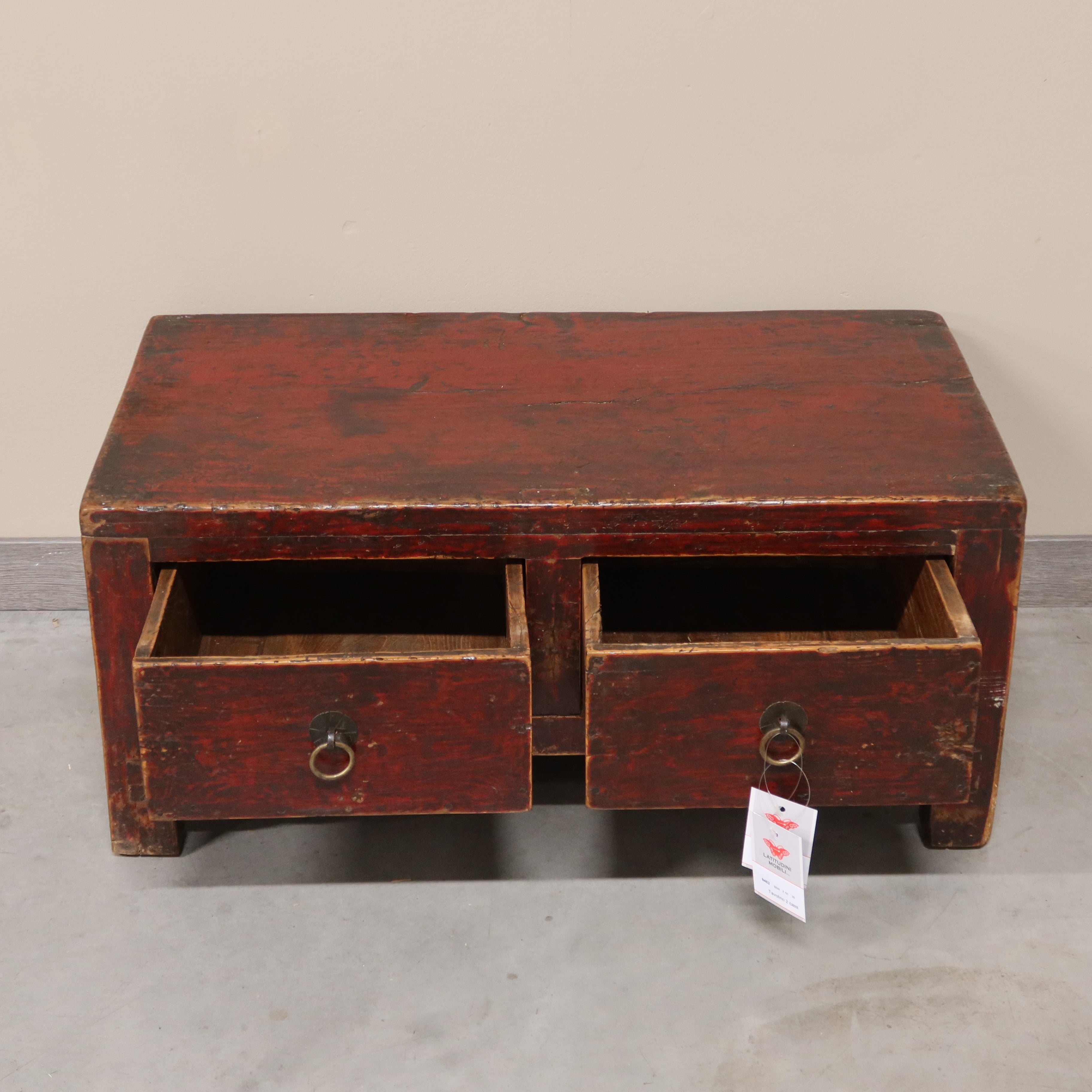 TAVOLINO CINESE 2C BORDEAUX