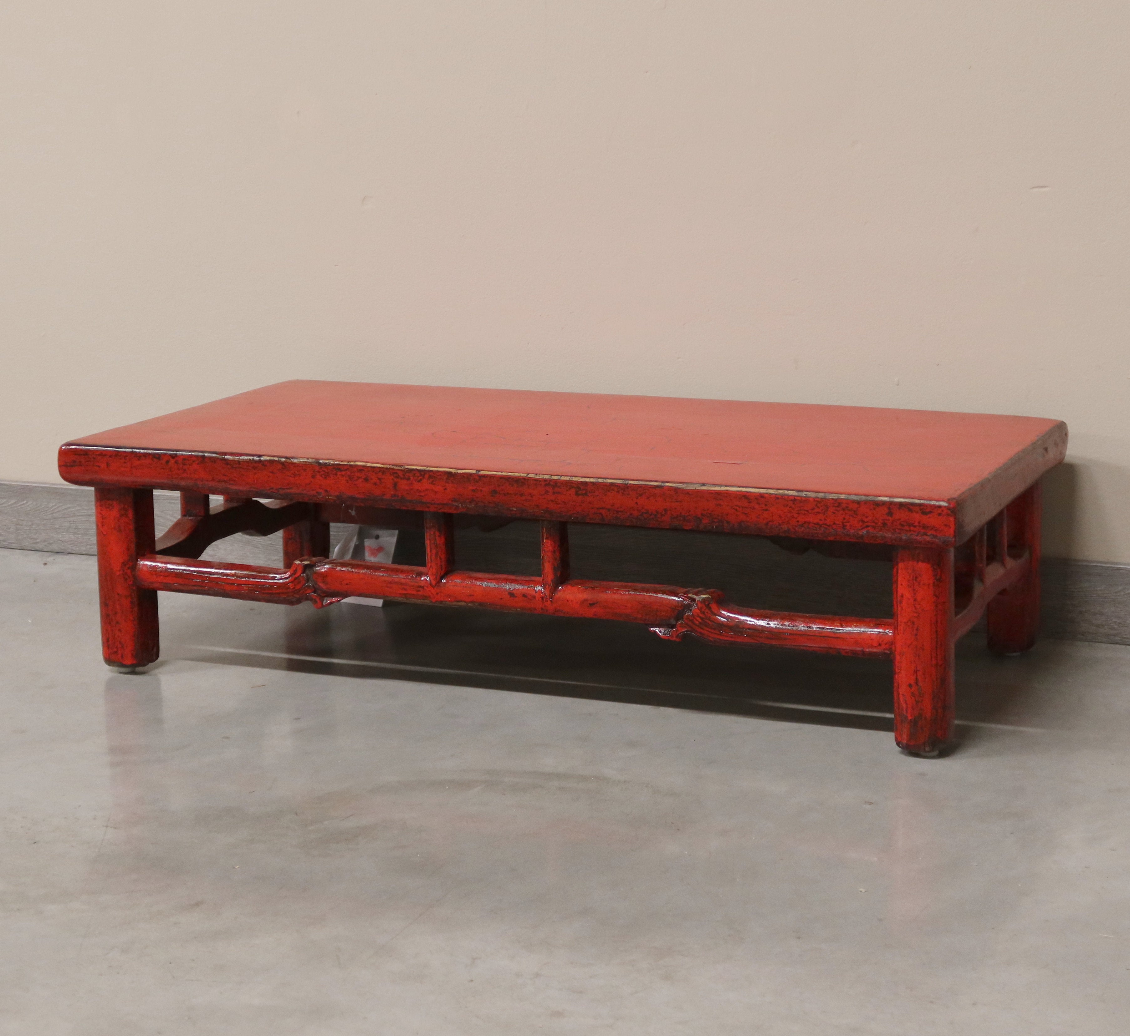 TAVOLINO KANG LACCA ROSSA