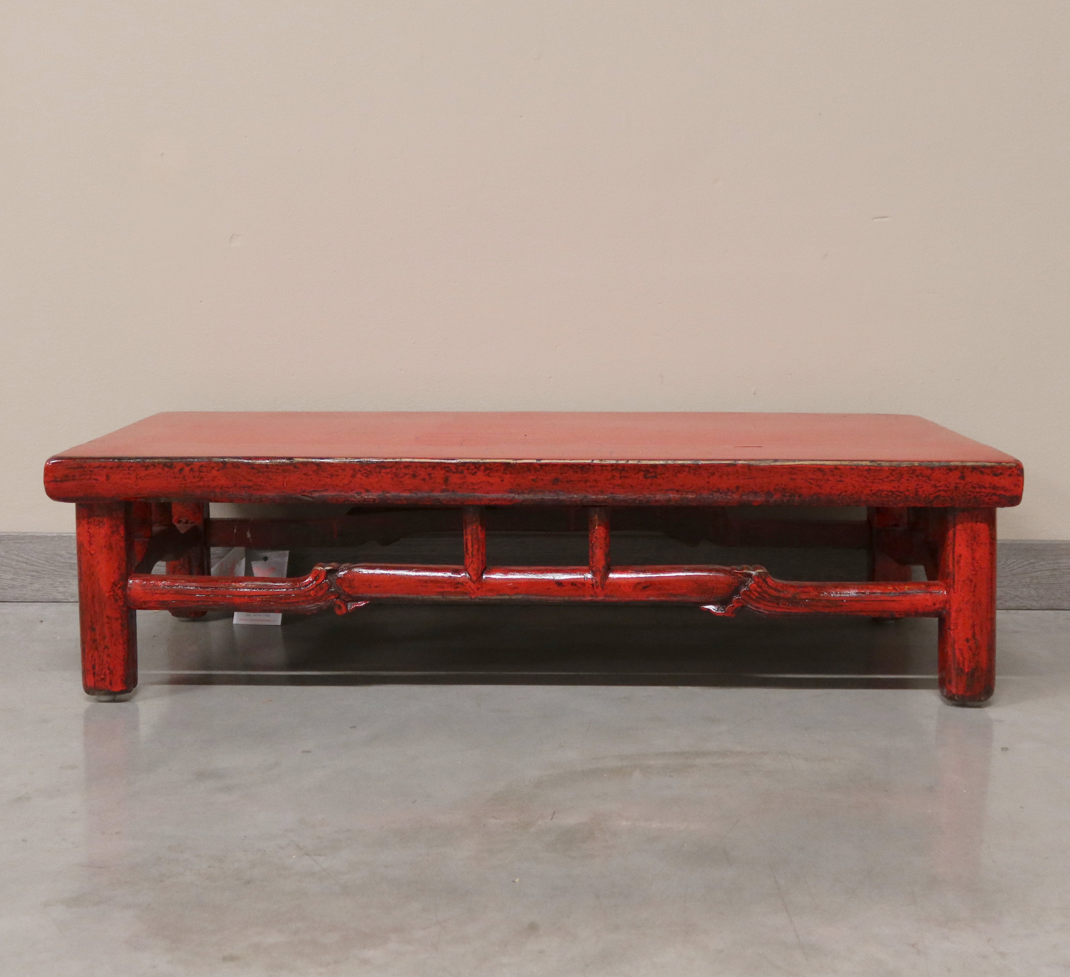 TAVOLINO KANG LACCA ROSSA