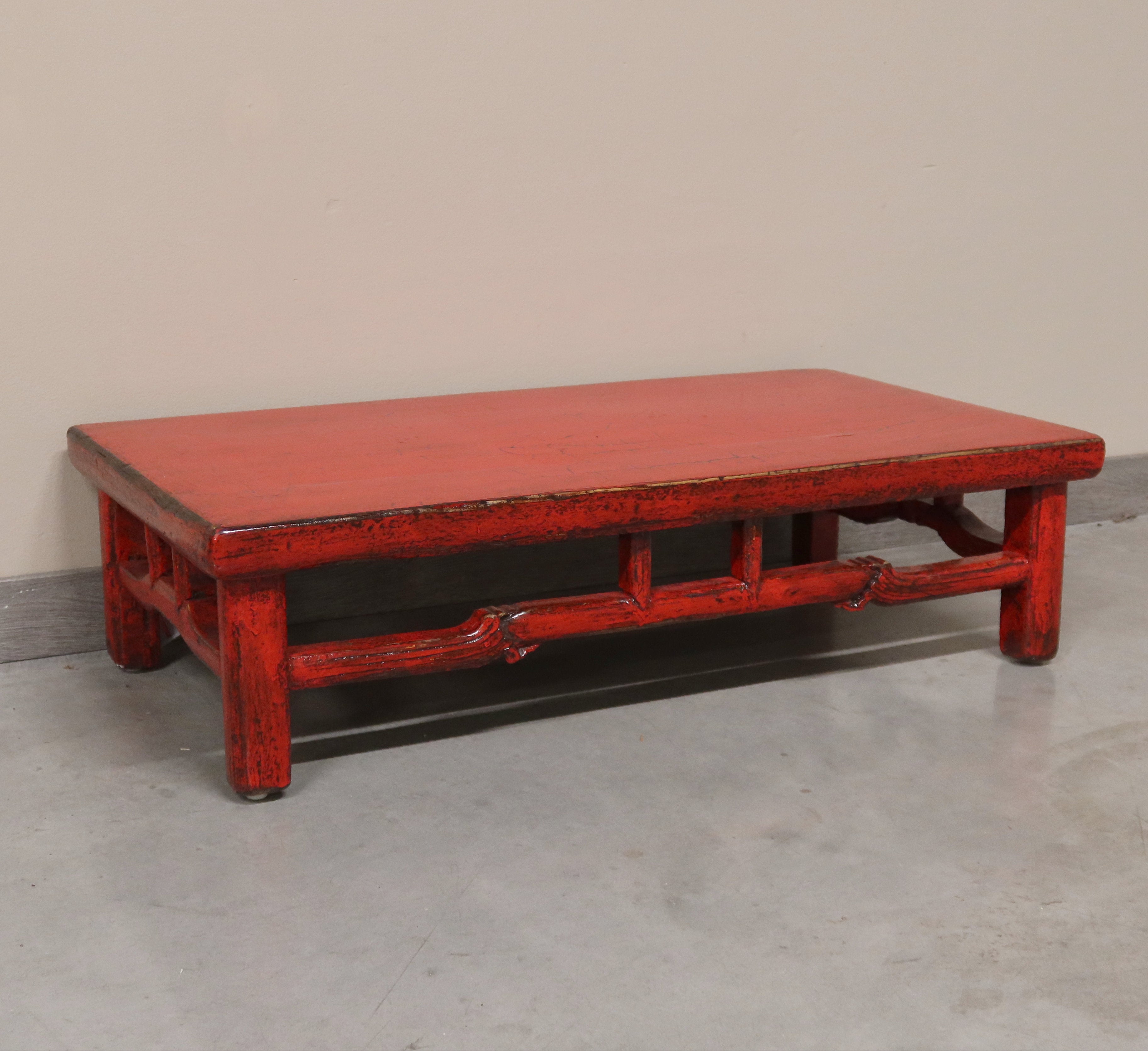 TAVOLINO KANG LACCA ROSSA