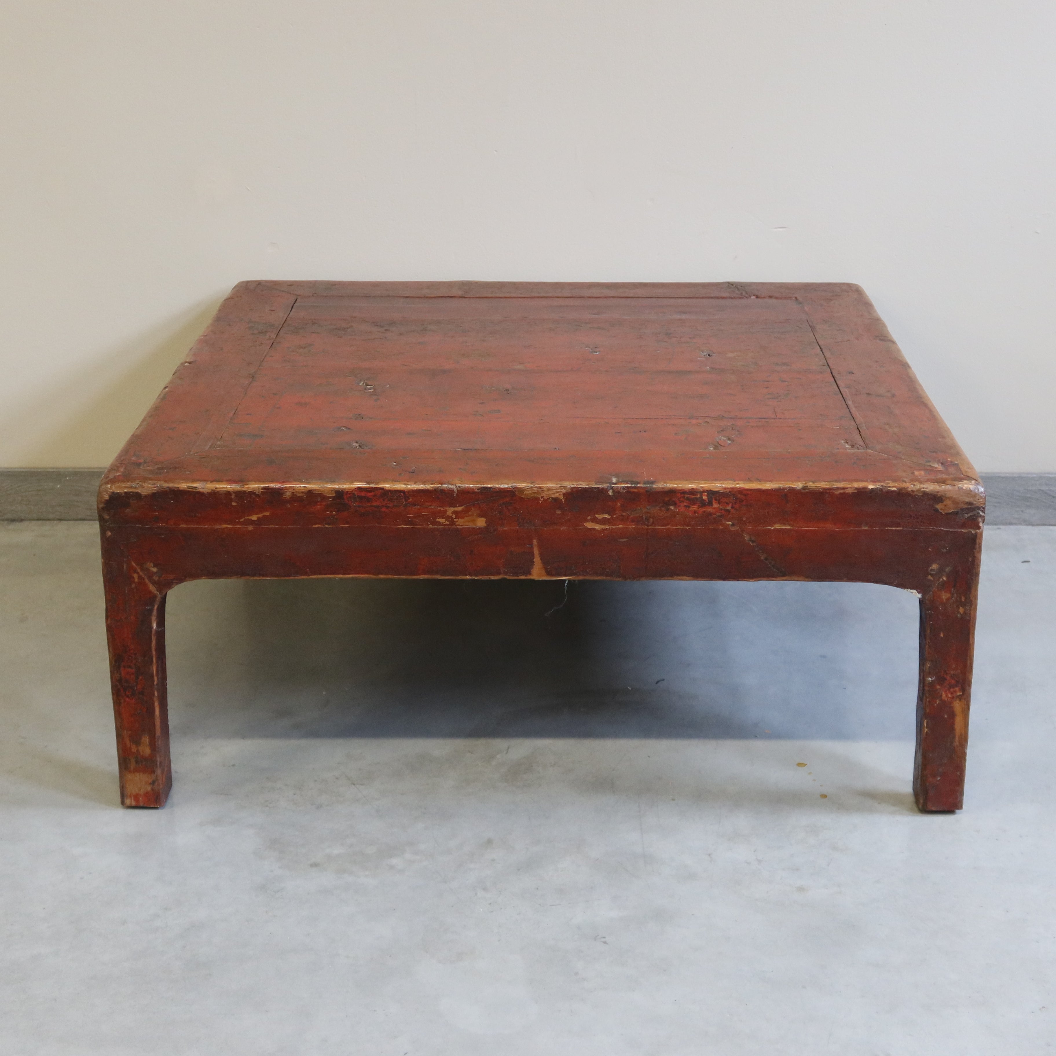 TAVOLO OLMO CINESE ROSSO