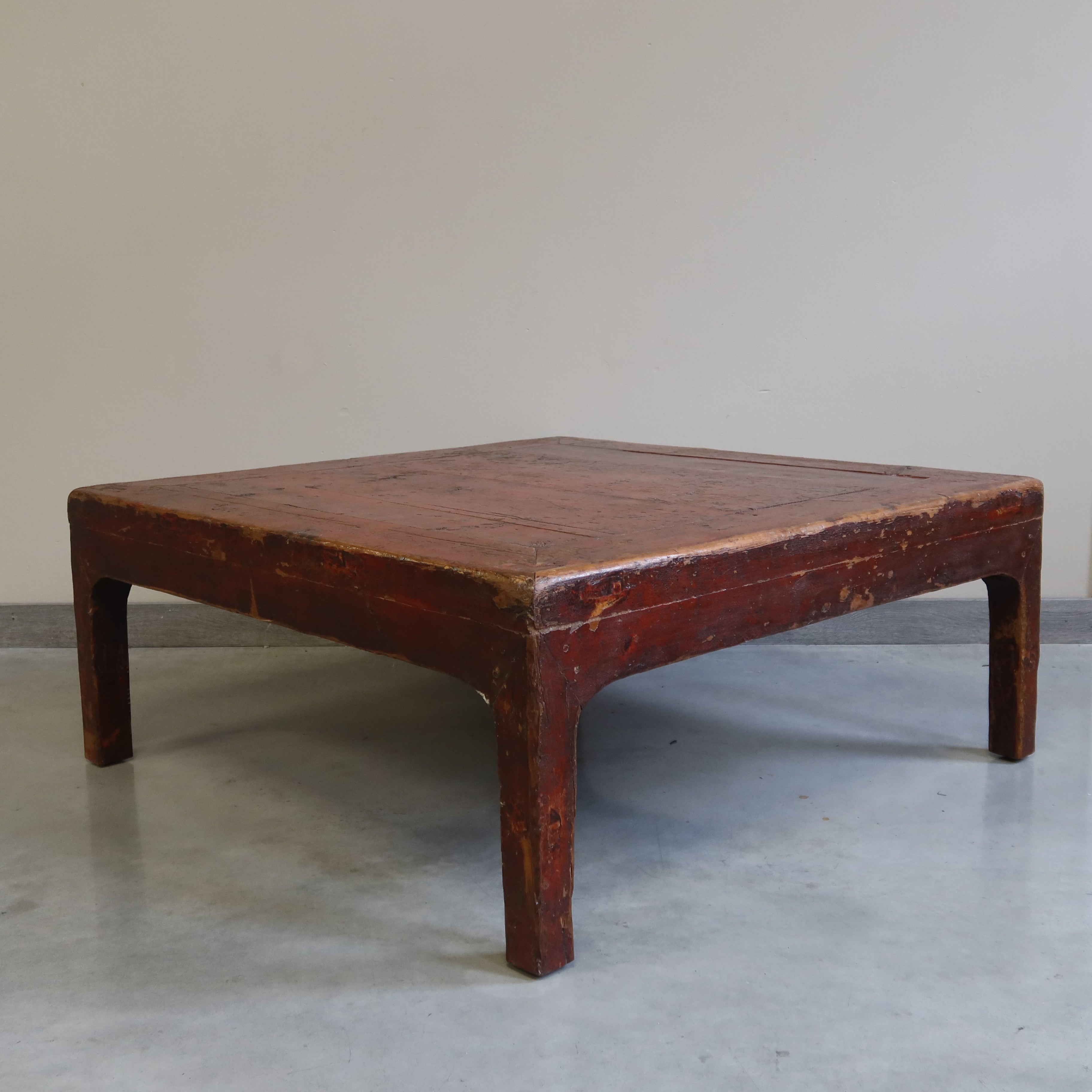 TAVOLO OLMO CINESE ROSSO