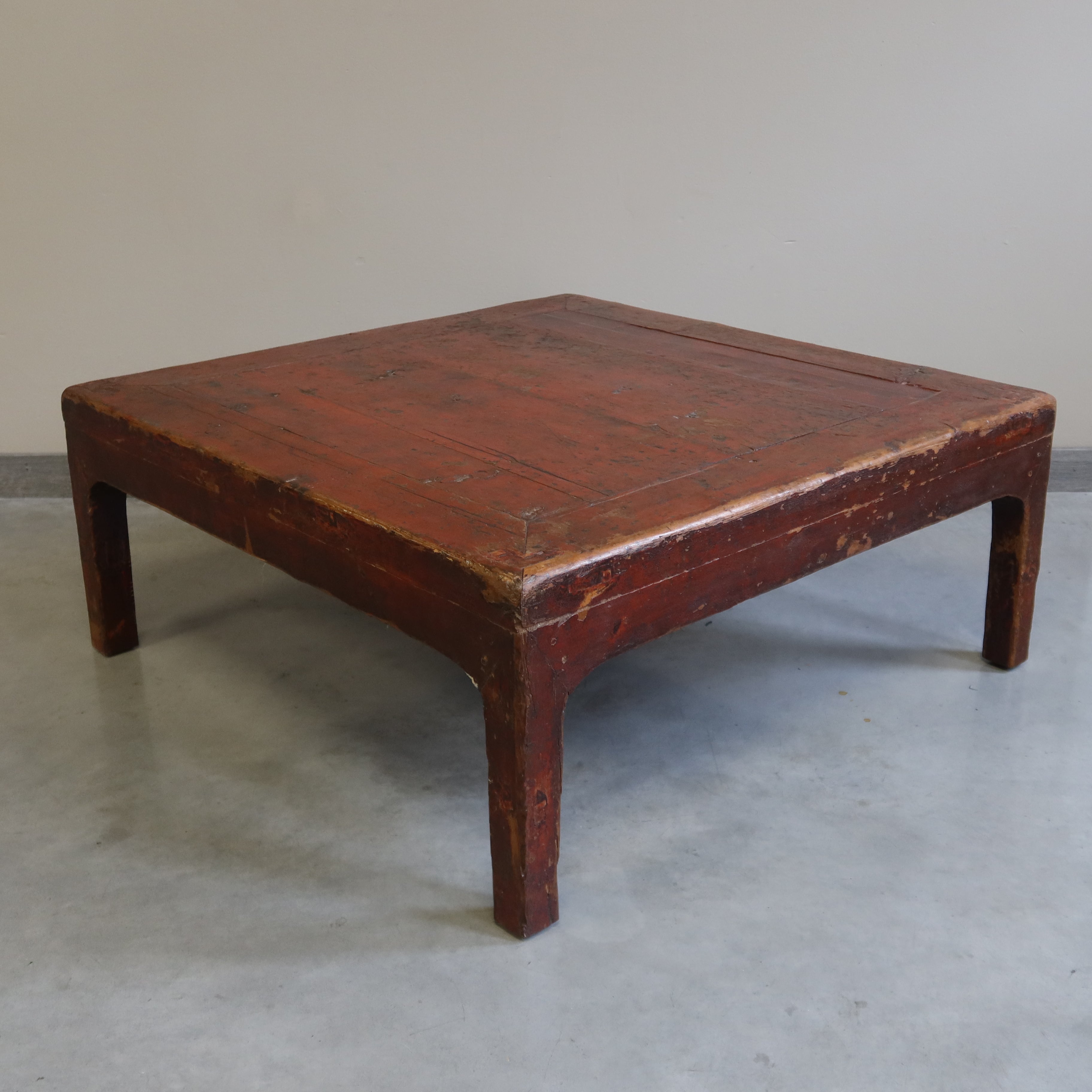 TAVOLO OLMO CINESE ROSSO