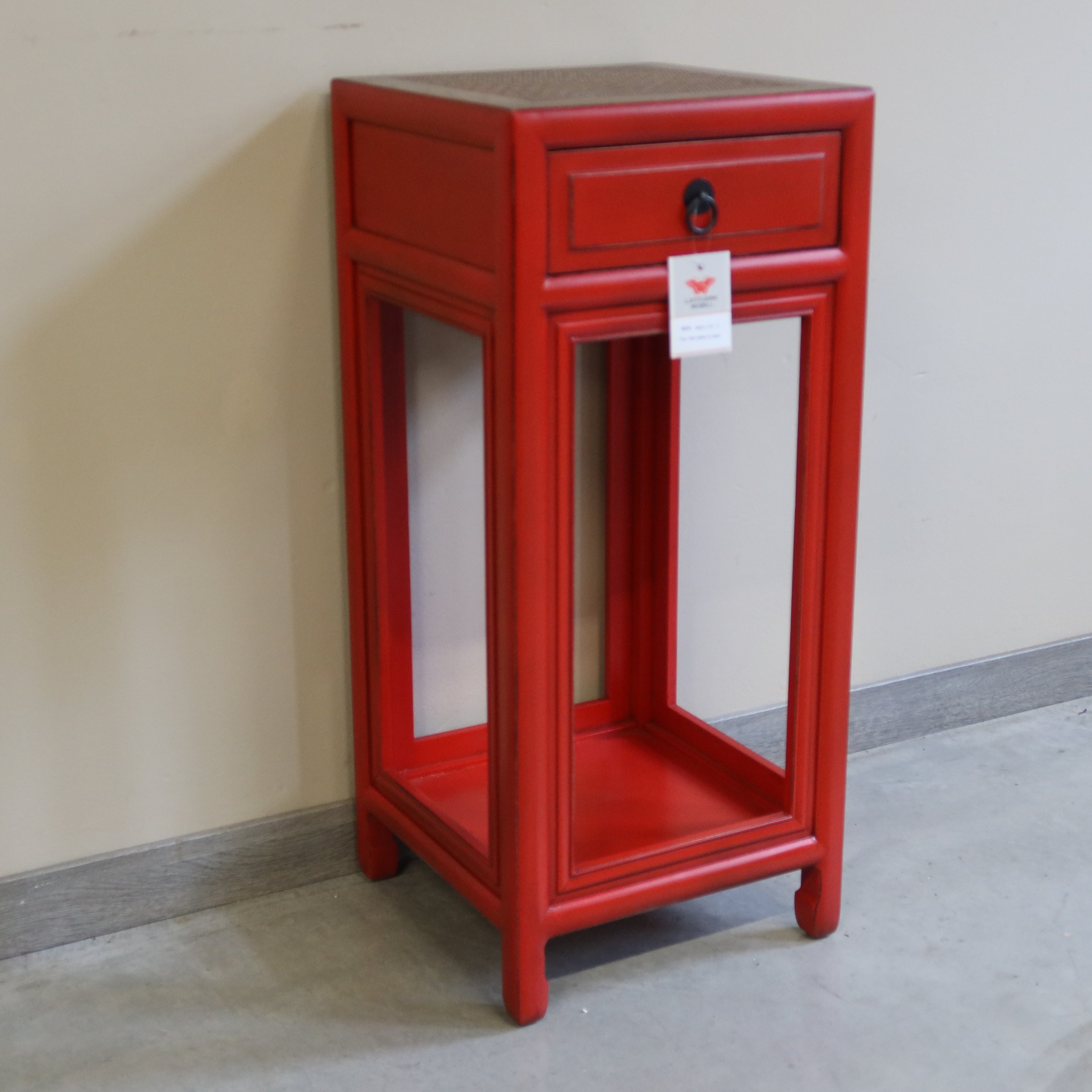 TAVOLINO THE ROSSO PIANO RATTAN