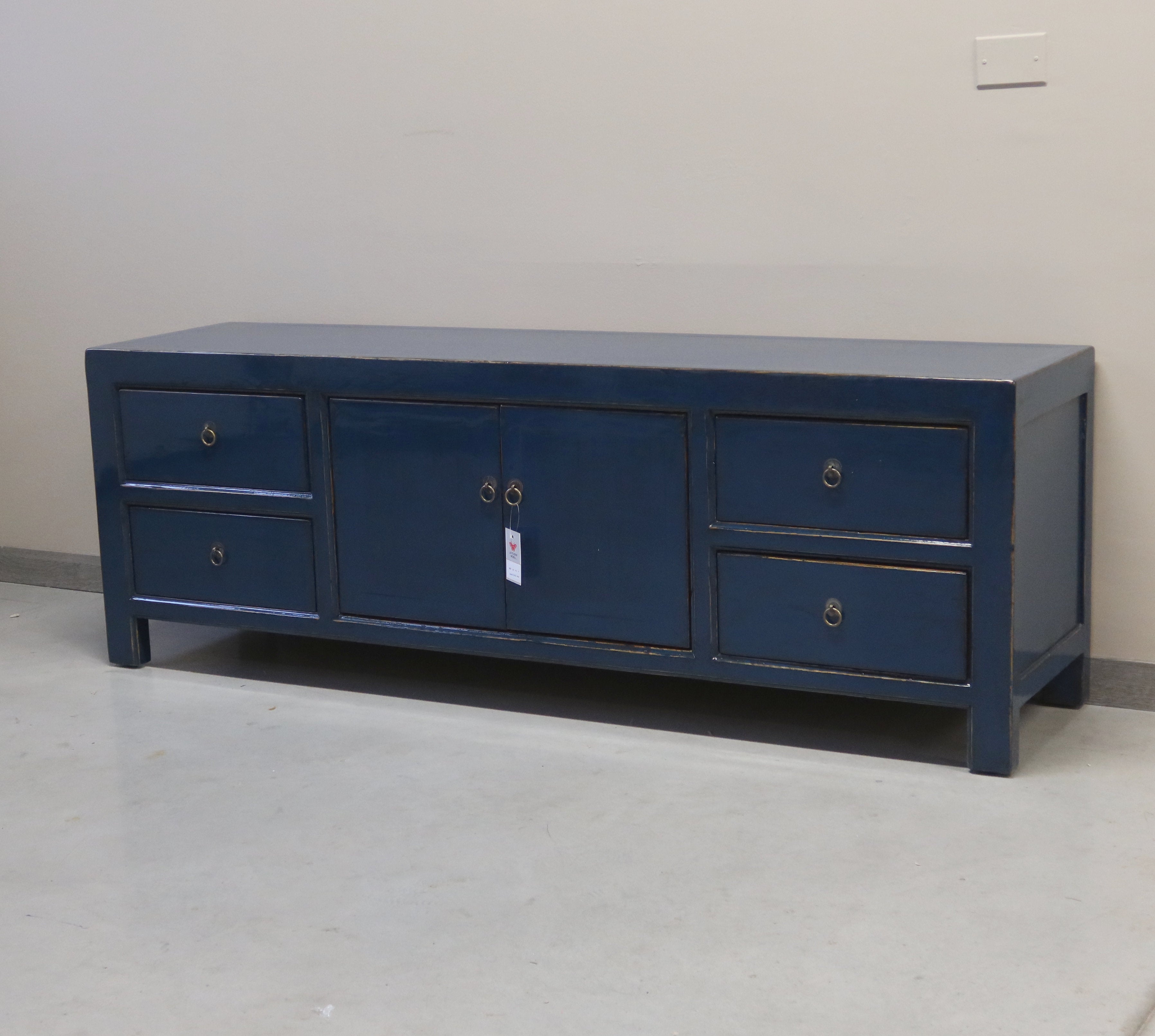 CASSAPANCA CINESE LACCA BLU