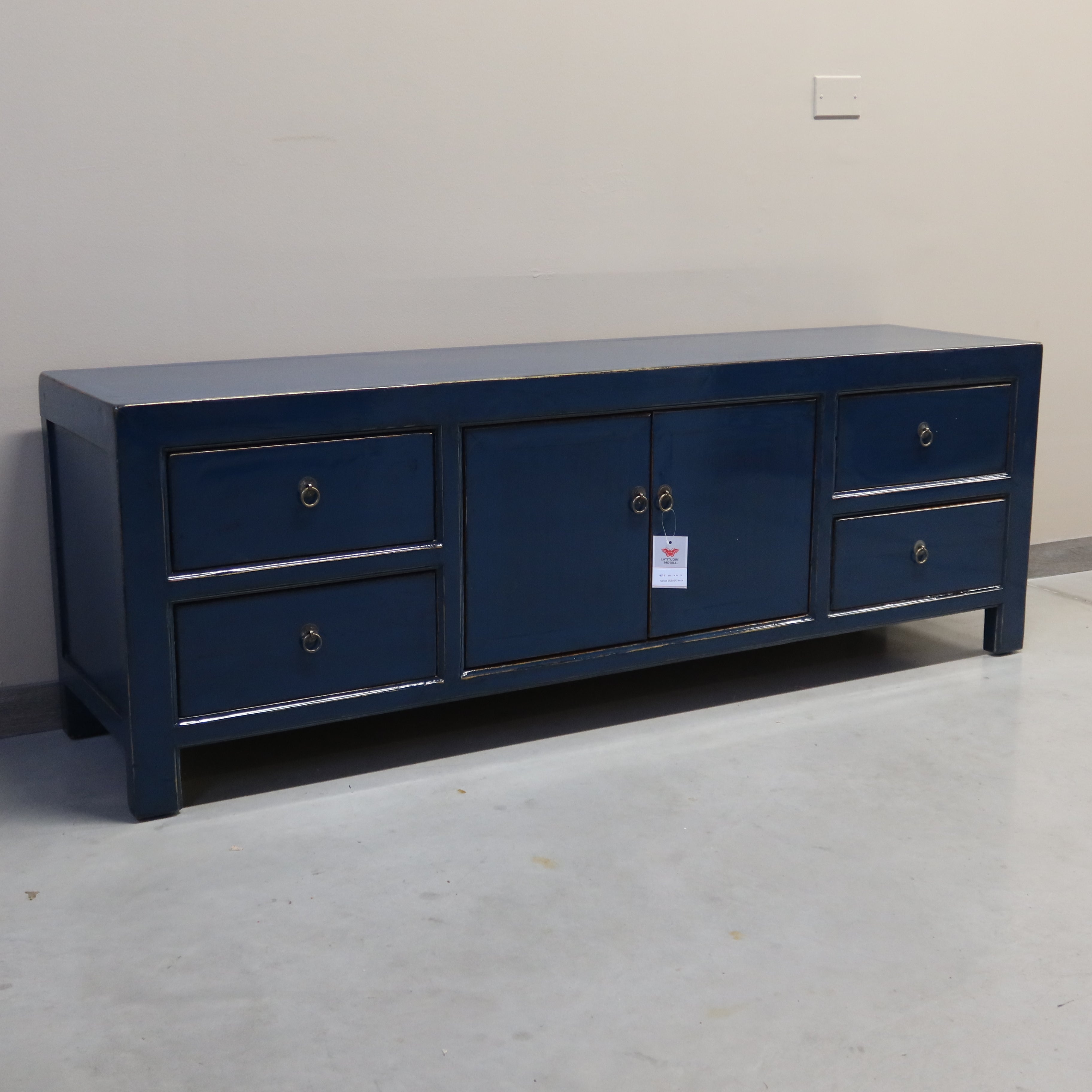 CASSAPANCA CINESE LACCA BLU