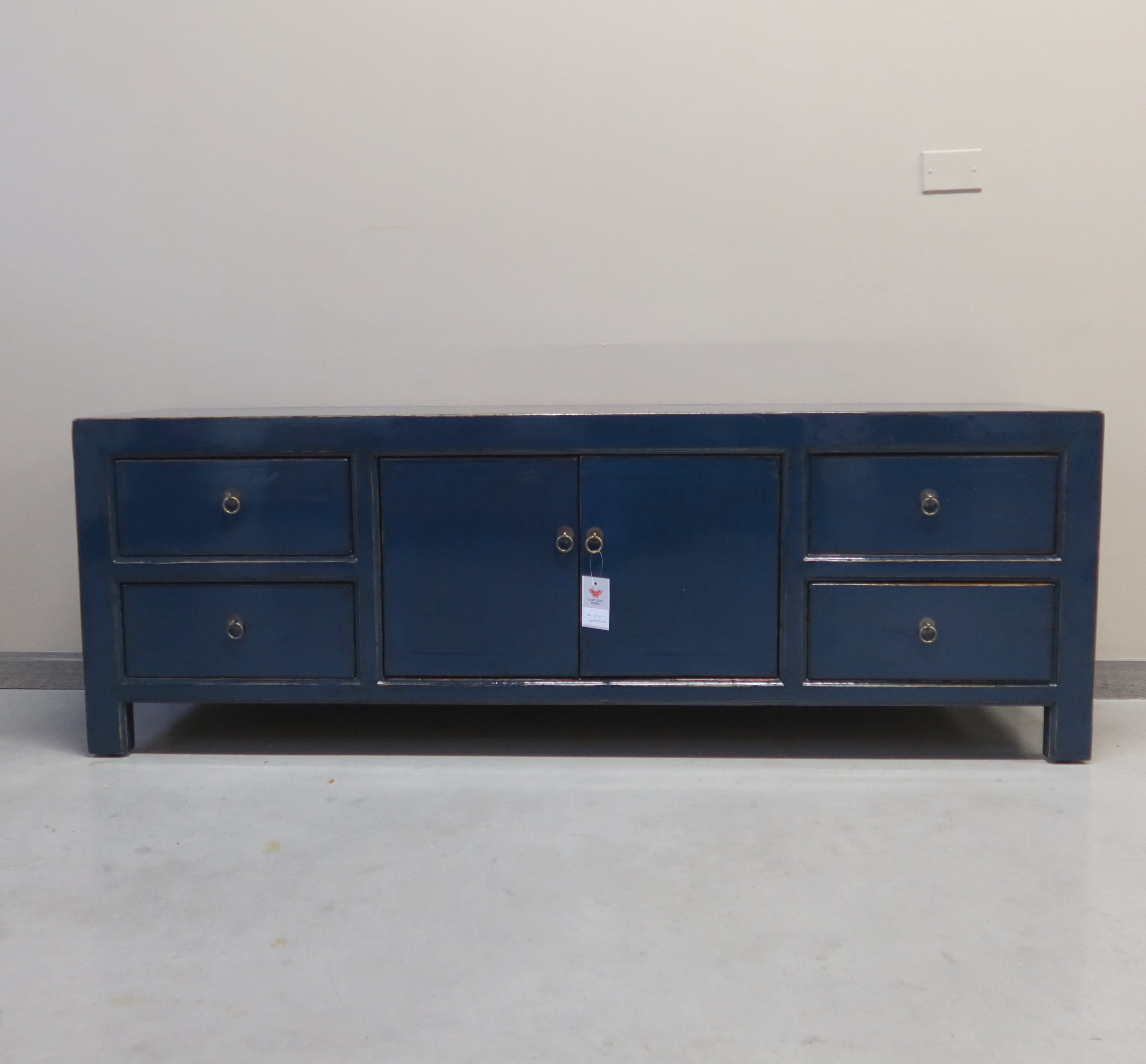 CASSAPANCA CINESE LACCA BLU