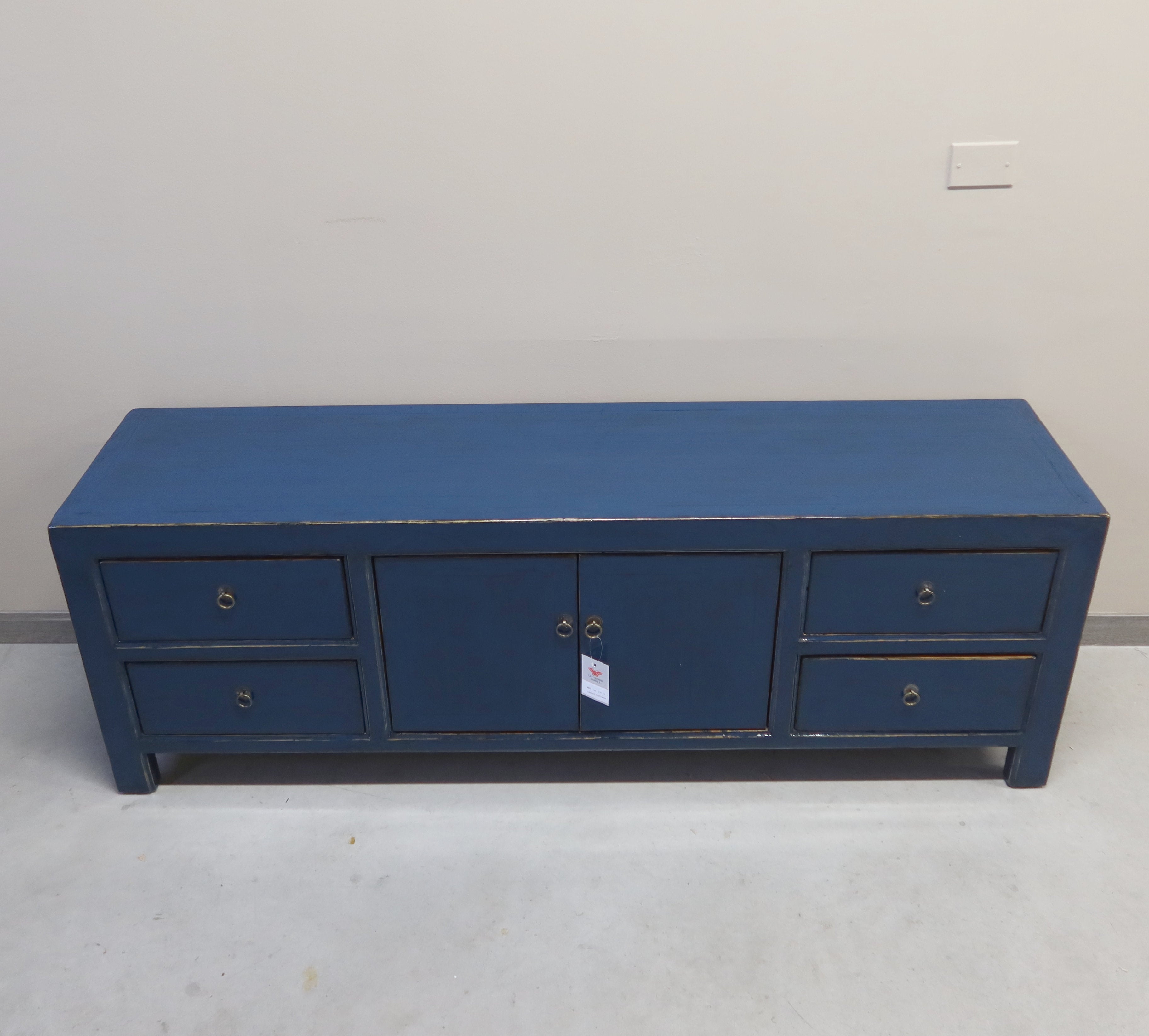 CASSAPANCA CINESE LACCA BLU