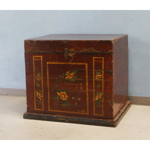 BAULI - BAULE MONGOLO DECORATO - BB-00487