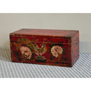 SCATOLE, COFANETTI E BAULETTI - PICCOLO BAULETTO MONGOLIA DECORATO - SC-01537