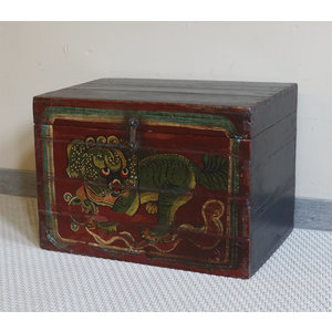BAULI - BAULE MONGOLIA DECORO LEONCANE - BB-03481