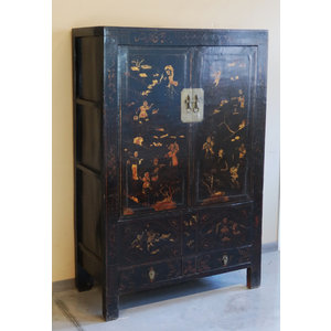 ARMADI - ARMADIO CINESE SHANXI CON DECORI - AA-04077