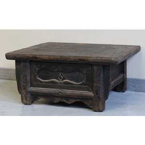 TAVOLI, TAVOLINI BASSI - TAVOLINO OLMO CINESE AD ALTARE  - TT-06934