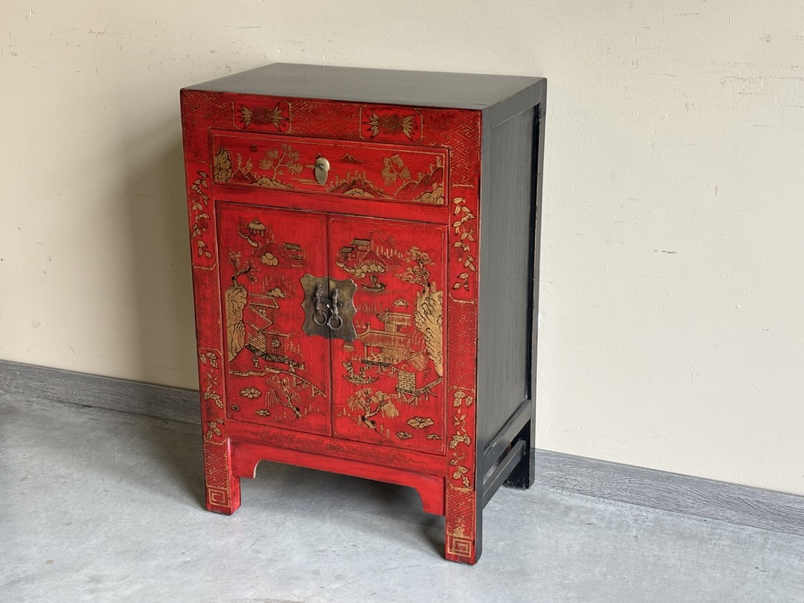 CREDENZINE, STIPI - MOBILETTO CINESE DECORATO DELLO SHANXI - CS-07210
