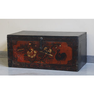 BAULI - BAULE MONGOLIA DECORO FLOREALE - BB-08070