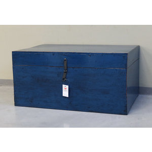 BAULI - GRANDE BAULE CINESE IN LACCA BLU - BB-08191