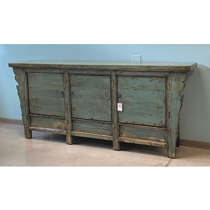 CREDENZE, MADIE - CREDENZA MONGOLA AD ALTARE 3 PANNELLI - CM-08200