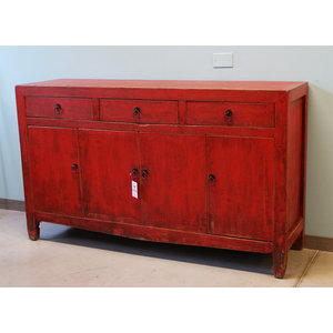 CREDENZE, MADIE - BUFFET CINESE DEL DONGBEI ROSSO - CM-08452