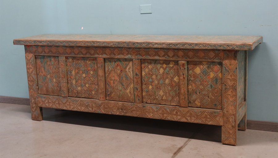 CREDENZE, MADIE - CREDENZA BASSA CINESE DELLO XINJIAN - CM-08632