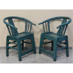 SEDIE, PANCHE - SEDIA CINESE A POZZETTO LACCATA - SP-08664
