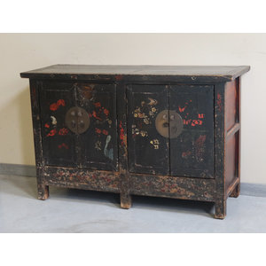 CREDENZE, MADIE - CREDENZA DOPPIA DI SHANXI IN LACCA - CM-08850