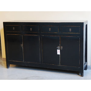 CREDENZE, MADIE - BUFFET CINESE LACCA NERA - CM-08855