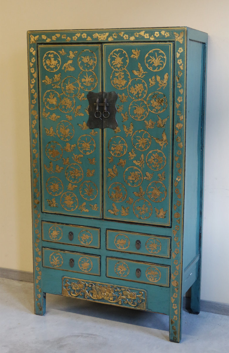 ARMADI - ARMADIO CINESE DELLO SHANXI LACCATO - AA-08917