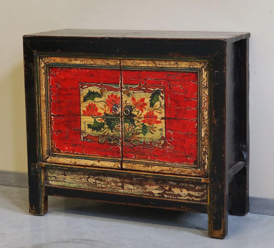 CREDENZINE, STIPI - MADIETTA MONGOLIA IN LACCA DECORATA - CS-09000