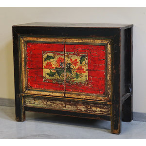 CREDENZINE, STIPI - MADIETTA MONGOLIA IN LACCA DECORATA - CS-09000