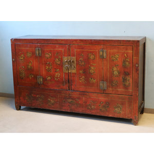 CREDENZE, MADIE - BUFFET CINESE DECORATO DEL DONGBEJ - CM-09156