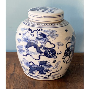 VASI - VASO STONDATO DECORATO CON COPERCHIO - VV-09247