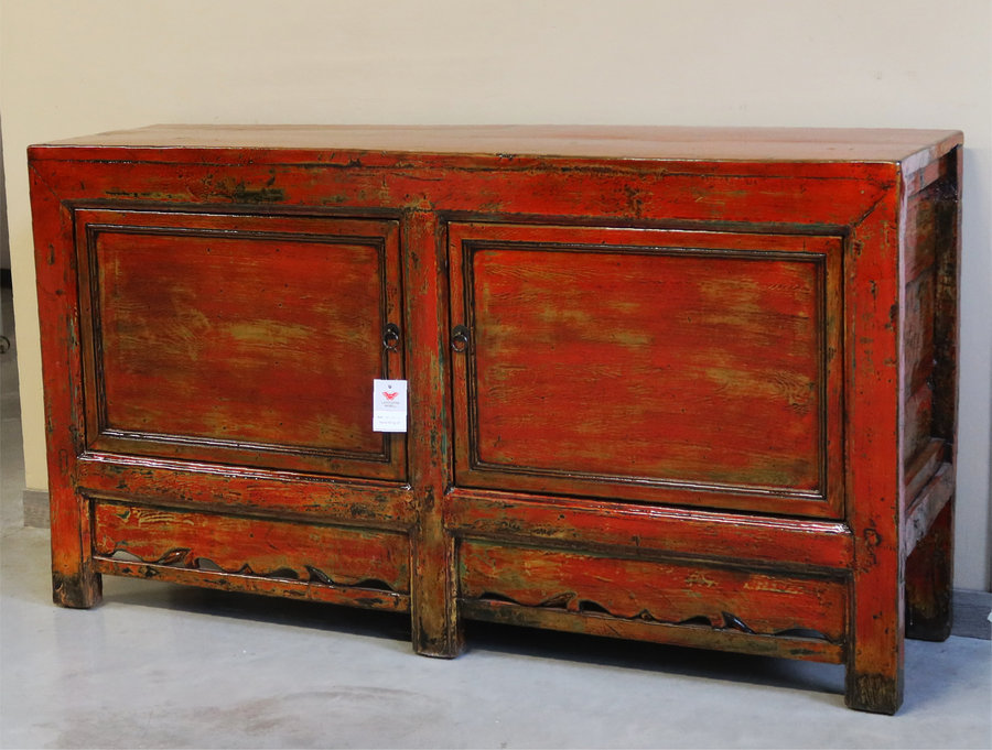 CREDENZE, MADIE - MADIA CINESE LACCATA 2 PANNELLI - CM-09436