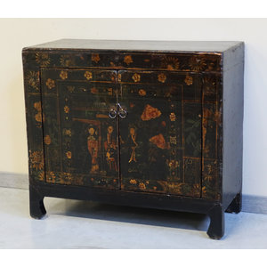 BAULI - BAULE A STIPO DECORATO CON DUE ANTE - BB-09509