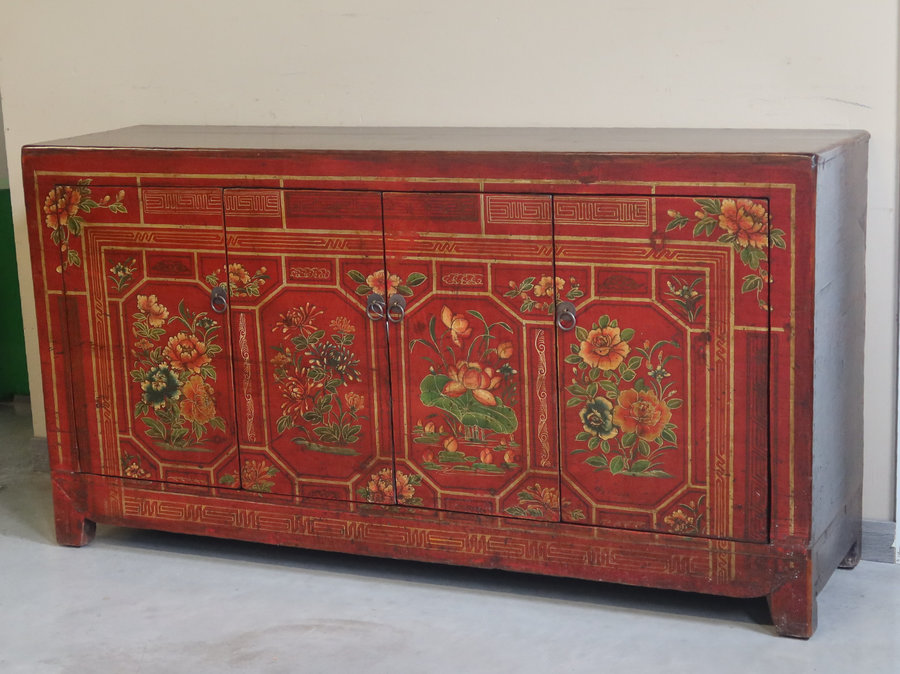 CREDENZE, MADIE - MADIA DONGBEI A PANNELLI DECORATI - CM-09531