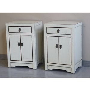 CREDENZINE, STIPI - COMODINO LACCATO - CS-09564