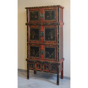 ARMADI - GRANDE ARMADIO ZHEJIAN DECORATO - AA-09624