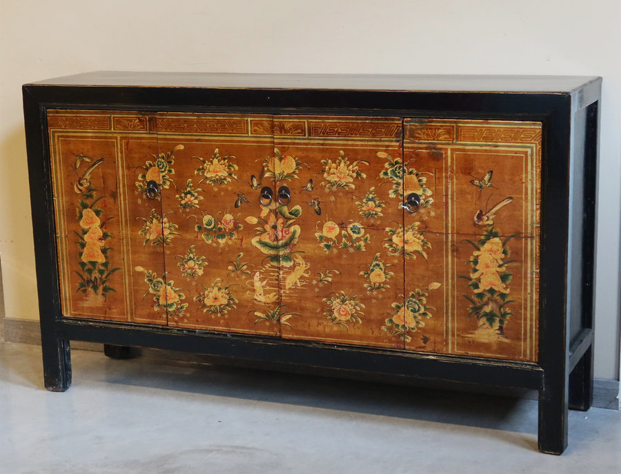 CREDENZE, MADIE - MADIA CINESE DECORATA DEL DONGBEI  - CM-09632