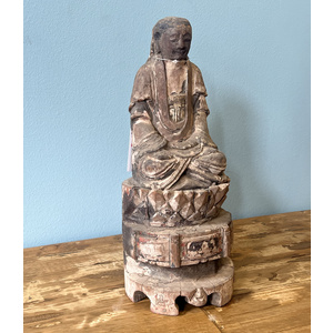 STATUE - STATUA LIGNEA GUANYIN - SS-09663