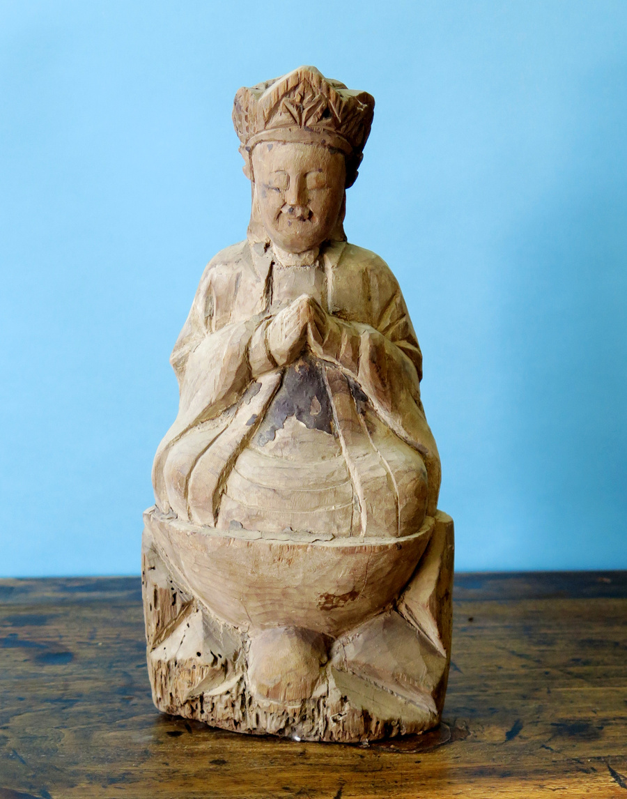 STATUE - STATUA CINESE DELLA DEA GUANYIN - SS-09664