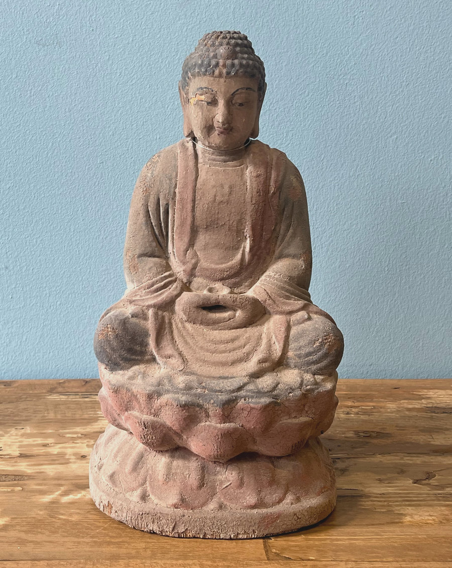 STATUE - STATUETTA LIGNEA DI GUANYIN - SS-09667