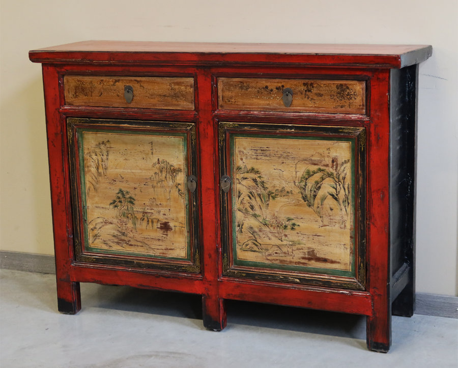 CREDENZE, MADIE - CREDENZA GANZU 2C2P TOP AGGETTANTE - CM-09706