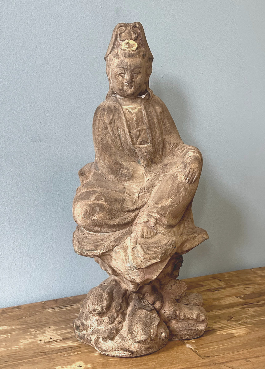 STATUE - STATUA CINESE BUDDHISTA - SS-09890