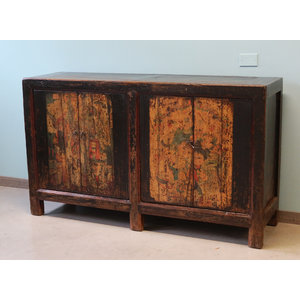 CREDENZE, MADIE - MADIA MONGOLIA 2 PANNELLI DECORATI - CM-09995