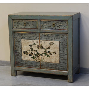 CREDENZINE, STIPI - CREDENZINO MONGOLIA ANTE E CASSETTI  - CS-10005