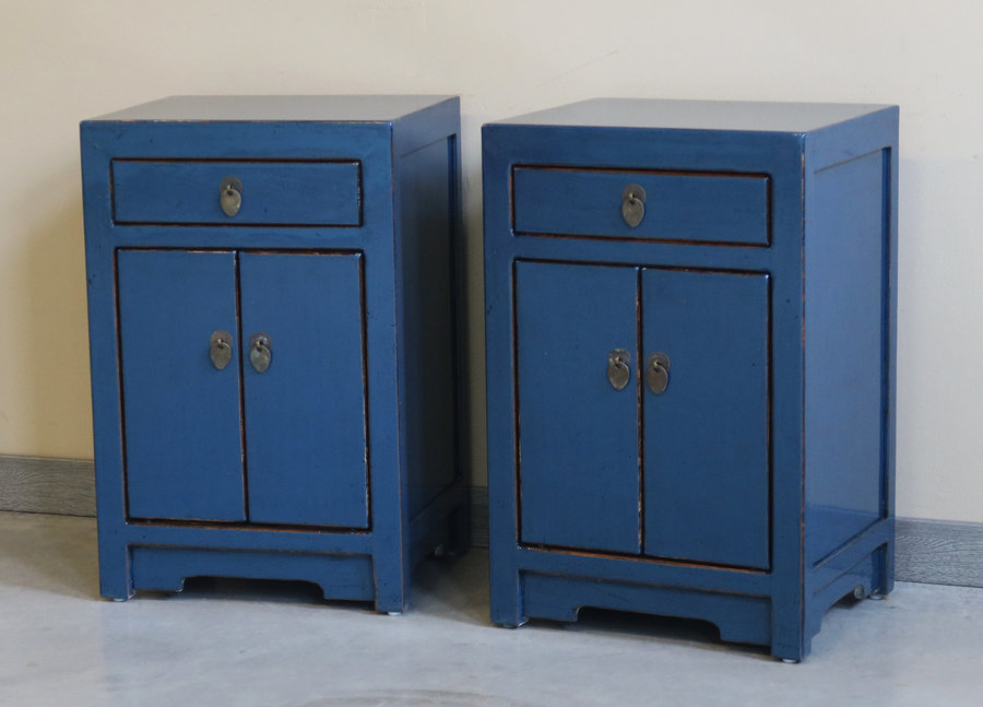 CREDENZINE, STIPI - COMODINO CINESE LACCATO - CS-10007