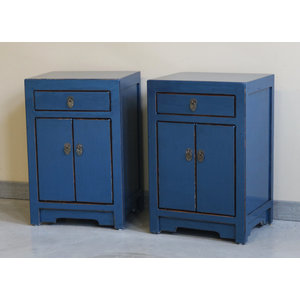 CREDENZINE, STIPI - COMODINO CINESE LACCATO - CS-10007