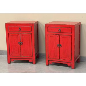 CREDENZINE, STIPI - COMODINO CINESE IN LACCA  - CS-10075